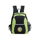 Polyester Backpack - 600-Denier w/Full color (14"x4"x18") - Color Evolution